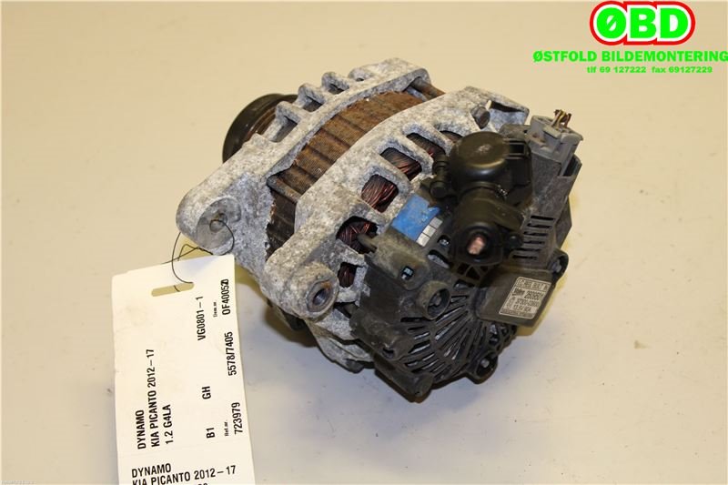 Dynamo til Kia Picanto 2011-2017 (Type II)  (KIA|3730003600|)
