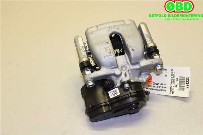 Bremsecaliper høyre bak til Mercedes GLA 2014-2020 (X156) (X156) (MERCEDES|A 000 423 24 81|)