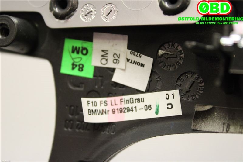 Diverse deler til BMW 5-Serie 2010-2017 (F10/F11) (F10/F11) (BMW||9192941)