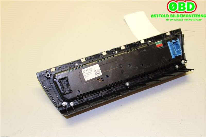 Varmeapparat betjening til BMW 5-Serie 2010-2017 (F10/F11) (F10/F11) (BMW||9352761)