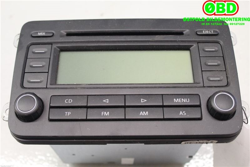 Bilstereo til VW Golf V, Combi 2003-2008  (VOLKSWAGEN||1K0035186L)