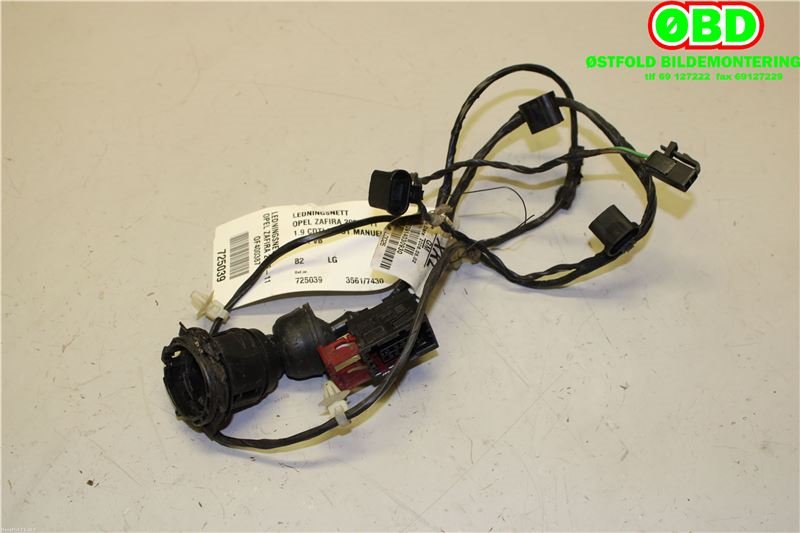 Ledningsnett til Opel Zafira B 2005-2011 (OPEL|13158679|1284222|)