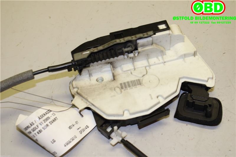 Låsekasse høyre foran til VW Golf VI 2008-2012 (VOLKSWAGEN|5K1 837 016 B||5K1837016B)