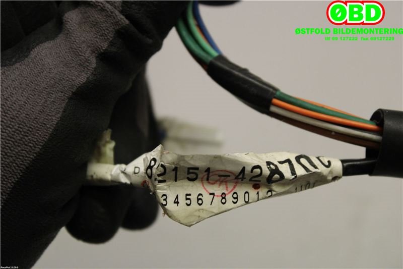 Ledningsnett til Toyota RAV4 2006-2009 (Type III, Fase 1) (TOYOTA|8215142870|)