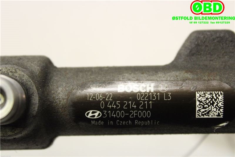 Dyseskinne (fuelrail) til Kia Sorento 2011-2015 Type II  (KIA|314002F000|0445214211)