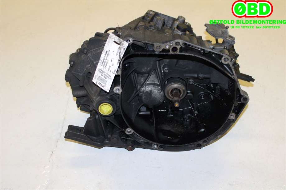 Girkasse manuell 6-trinn til Peugeot 308 2007-2011 (Type I, Fase 1) (Peugeot|2231 92|16 069 782 80|)