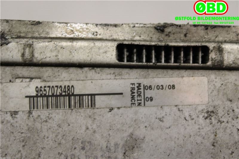 Intercooler til Citroën C5 2008-2017 (Type II)  (CITROEN|0384K8|9657073480)
