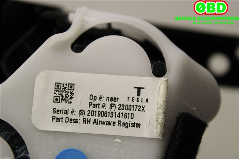 Diverse deler til Tesla Model 3 2018-2023 (Fase 1)  (TESLA|2300172X|)