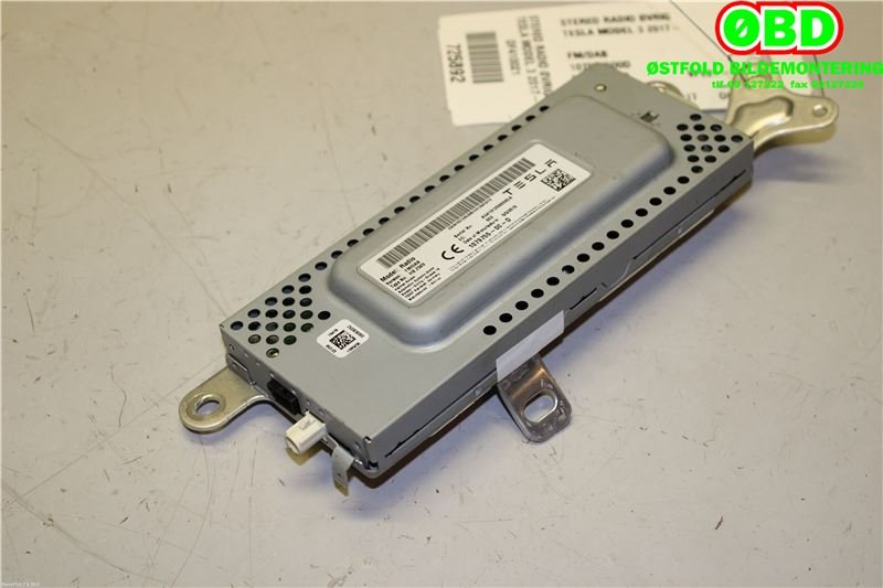 Bilstereo diverse til Tesla Model 3 2018-2023 (Fase 1)  (TESLA|107975500D|)
