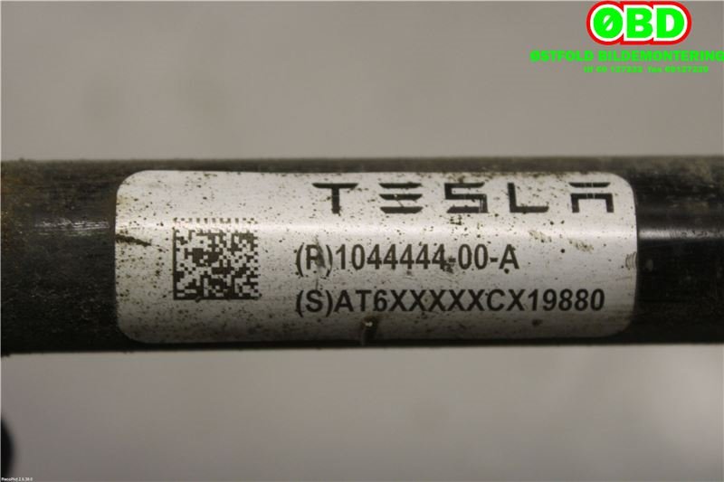 Bærebru høyre bak til Tesla Model 3 2018-2023 (Fase 1)  (TESLA|104444400A|)