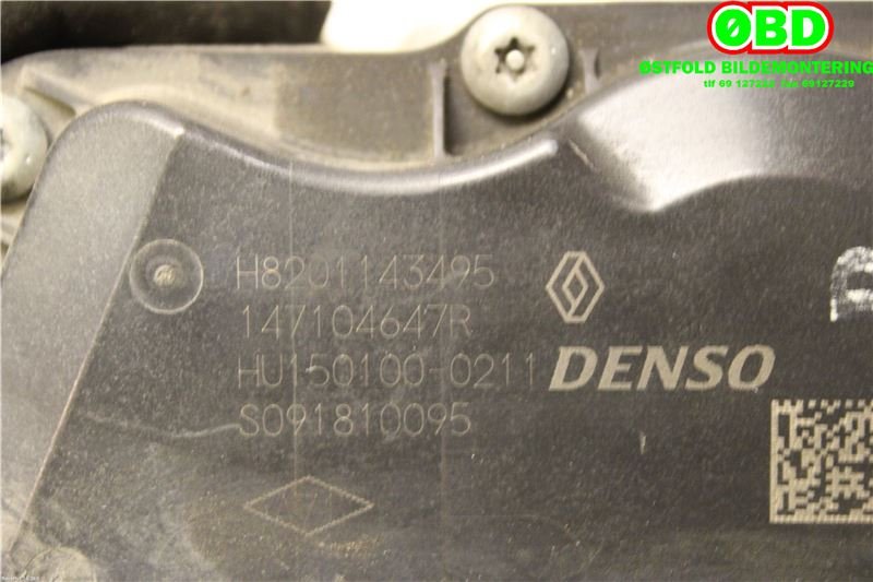EGR-ventil til Mercedes Citan 2012-2021 (W415) (W415) (MERCEDES|A 607 140 01 00|A 607 140 07 00|8201143495)
