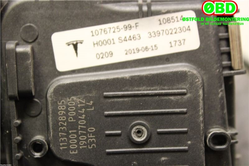 Viskeroverføring til Tesla Model 3 2018-2023 (Fase 1)  (TESLA|107672599F|)