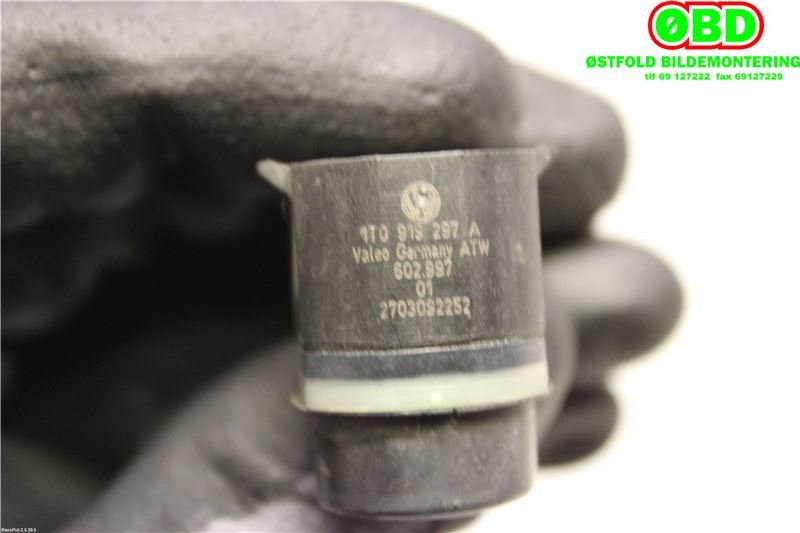 Parkeringssensor foran til Škoda Superb 2008-2015 (Type II)  (SKODA|1T0 919 297 A||1T0919297A)
