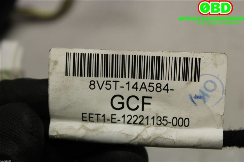 Ledningsnett til Ford Fiesta 2008-2012 (Type VI, Fase 1)  (FORD|1739534||8V5T14A584GCF)