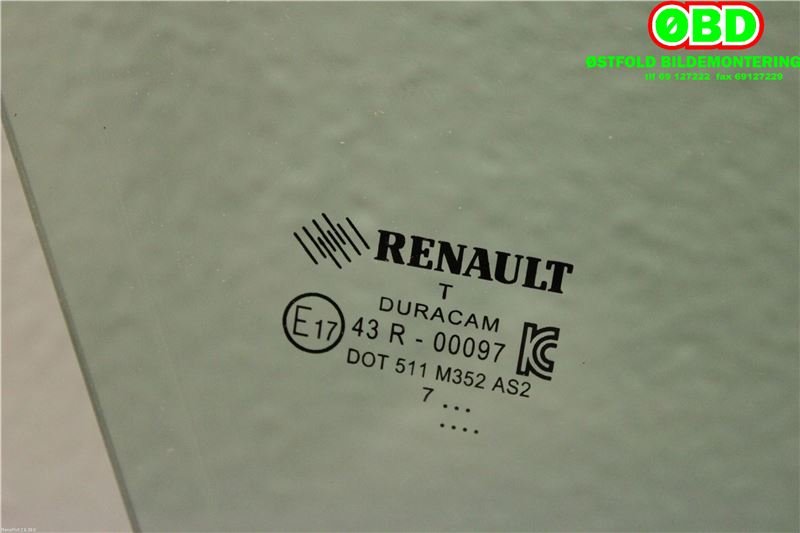 Siderute høyre foran til Renault Clio 2016-2019 (Type IV, Fase 2) (RENAULT|)