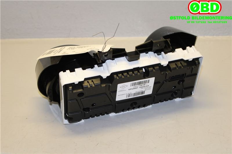 Instrumentpanel til Renault Clio 2016-2019 (Type IV, Fase 2) (RENAULT|248107361R|248101596R)