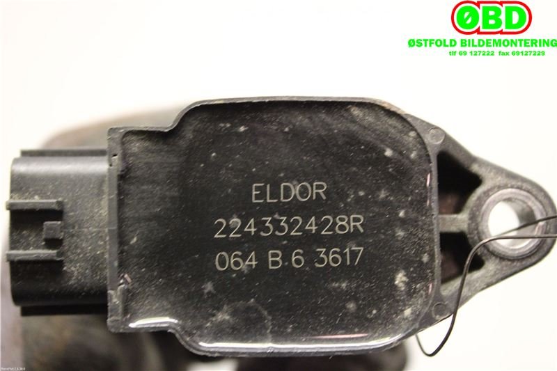 Coil elektronisk til Renault Clio 2016-2019 (Type IV, Fase 2)  (RENAULT|224332428R|)