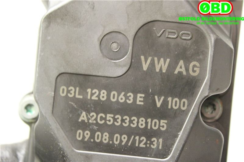 Spjeldhus til Škoda Superb 2008-2015 (Type II)  (SKODA|03L 128 063 E|03L 128 063 AF|03L128063E)