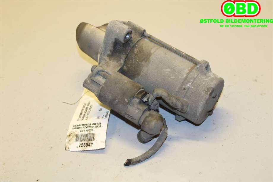 Starter diesel til Honda Accord 2008-2015 (Type VIII)  (HONDA|31200RL0G51|4280006400|)