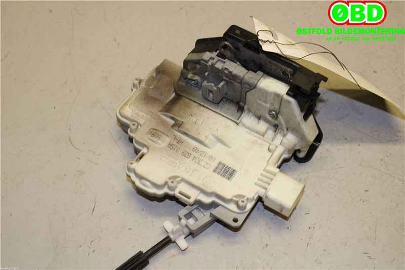 Låsekasse venstre bak til Škoda Superb 2008-2015 (Type II)  (SKODA|3C4 839 015 A||3C4839015A)