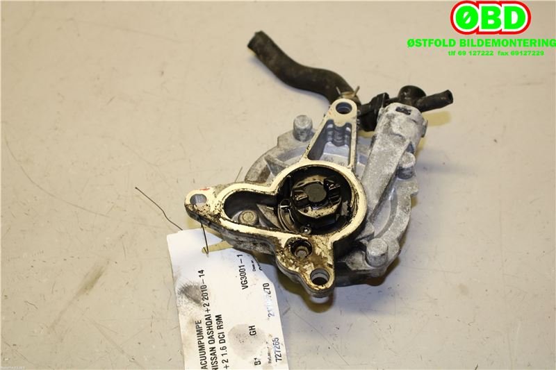Vakuumpumpe til Nissan Qashqai 2010-2014 (Type I, Fase 2) (NISSAN|1465000Q1N|)