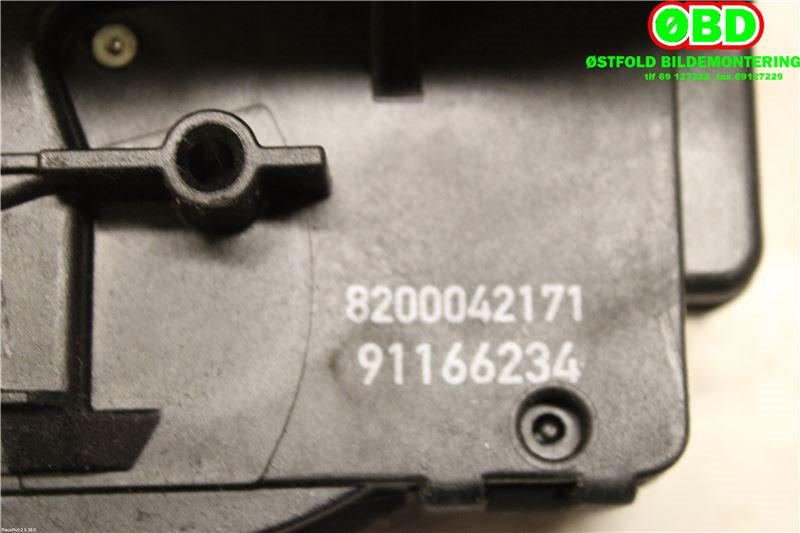 Låsekasse høyre foran til Renault Trafic 2001-2006  (RENAULT|8200042171|)