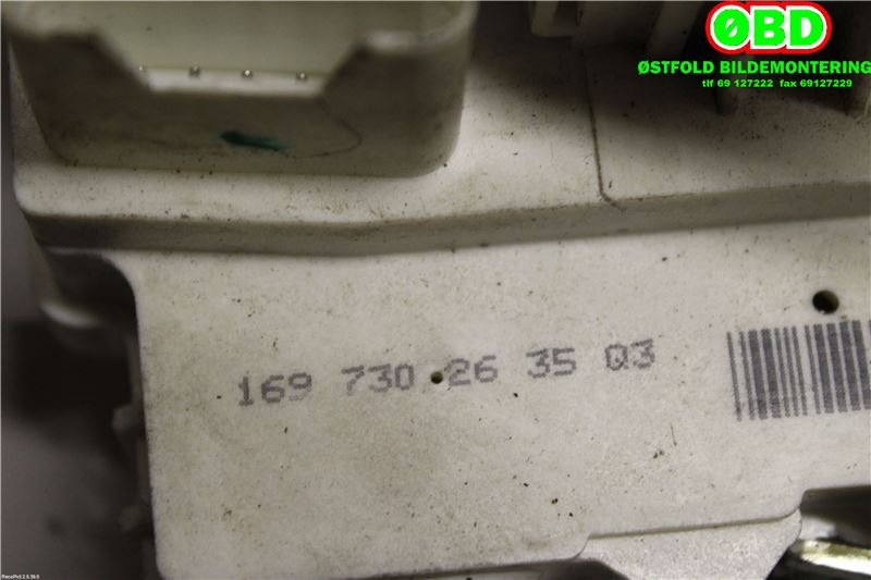 Låsekasse høyre bak til Mercedes ML 2005-2011 (W164) (W164) (MERCEDES|A 164 730 14 35||1697302635)