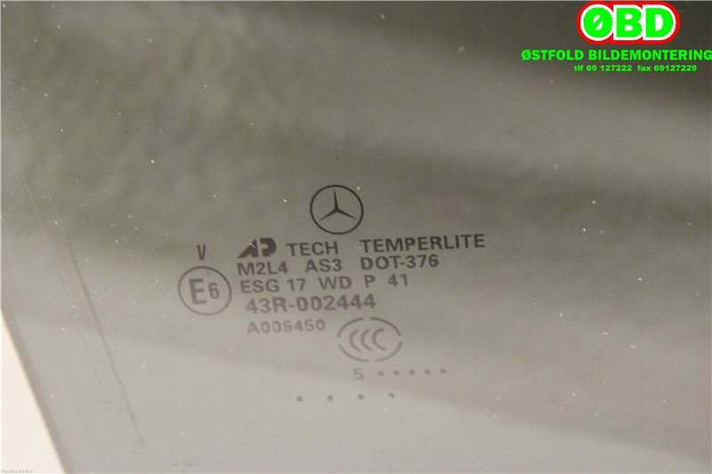 Siderute høyre bak til Mercedes ML 2005-2011 (W164) (W164) (MERCEDES|A 164 735 08 10|)
