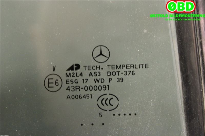 Diverse deler til Mercedes ML 2005-2011 (W164) (W164) (MERCEDES|A 164 730 26 55|)