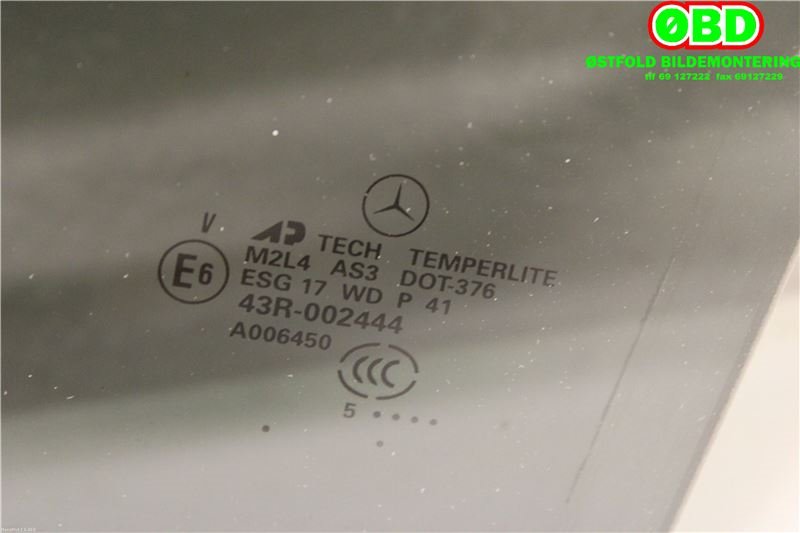 Siderute venstre bak til Mercedes ML 2005-2011 (W164) (W164) (MERCEDES|A 164 735 07 10|)