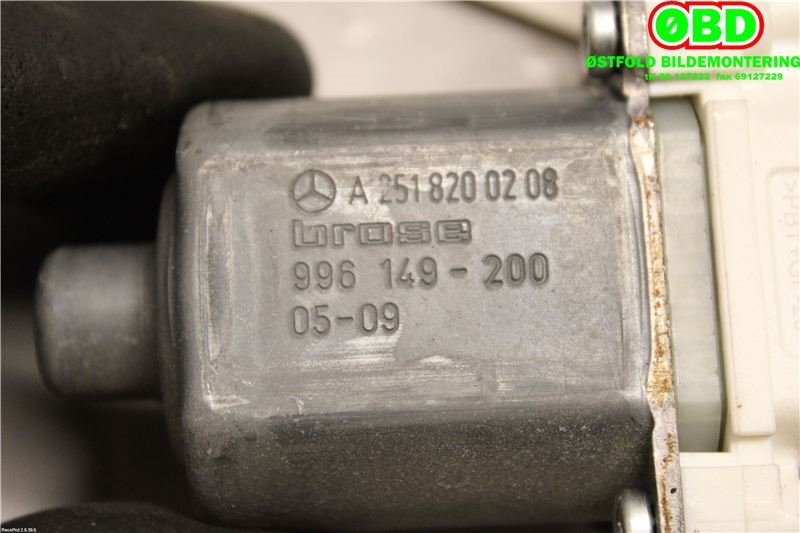 Ruteheis høyre bak til Mercedes ML 2005-2011 (W164) (W164) (MERCEDES|A 251 820 02 08||2518200208)