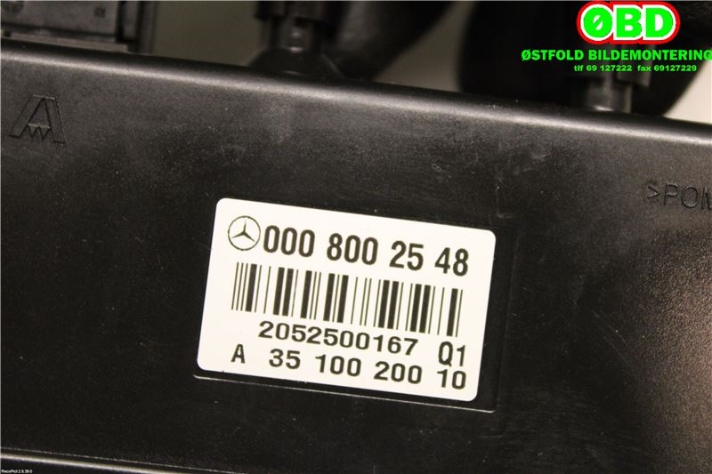 Vakuumpumpe til Mercedes ML 2005-2011 (W164) (W164) (MERCEDES|A 000 800 25 48||0008002548)