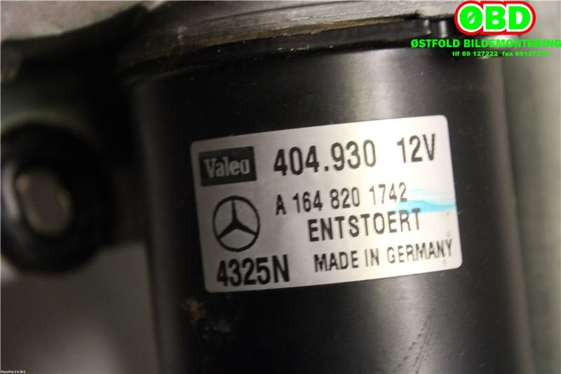 Viskeroverføring til Mercedes ML 2005-2011 (W164) (W164) (MERCEDES|A 164 820 00 41||1648201742)