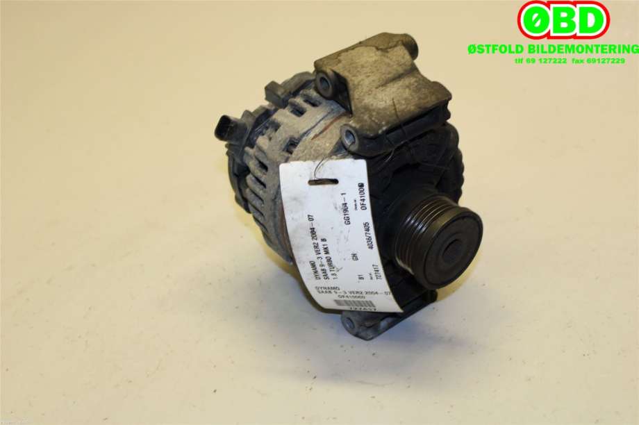 Dynamo til Saab 9-3 2003-2007 (Type II, Fase 1) (SAAB||12757363)