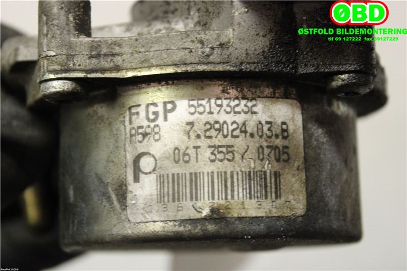 Vakuumpumpe til Opel Corsa D 2006-2014  (OPEL|93184211|1206574|55193232)