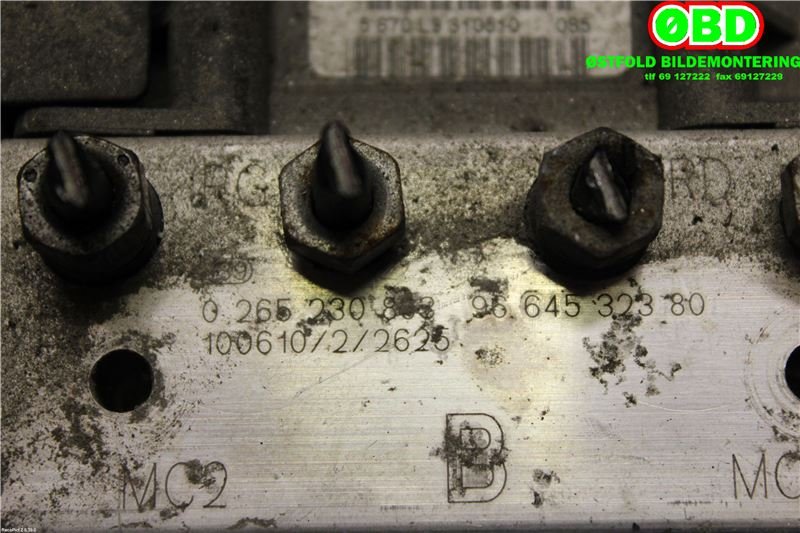 ABS sentral til Peugeot 3008 2009-2016 (Type I)  (PEUGEOT|4541QH|0265230863|9664532380)