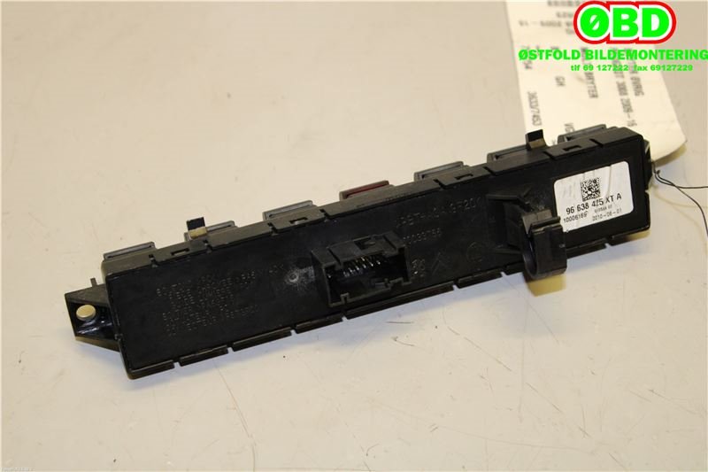 Bryter diverse til Peugeot 3008 2009-2016 (Type I)  (PEUGEOT|6490W7|98070048ZD|96638425XT)