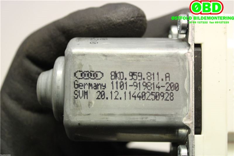 Ruteheis venstre bak til Audi A6 2011-2014 (Type IV, Fase 1) (C7) (C7) (AUDI|8K0 959 811 A||8K0959811A)