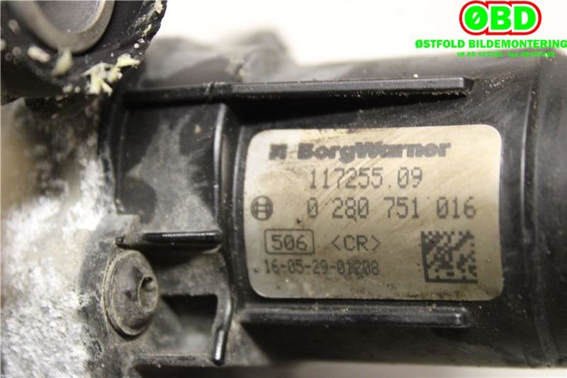 EGR-ventil til VW Golf VI 2008-2012  (|0280751016)