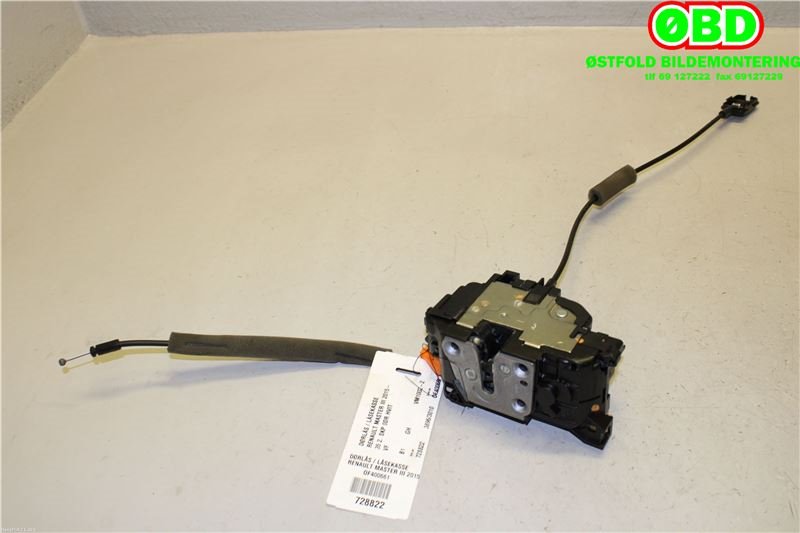 Låsekasse venstre foran til Renault Master 2014-->> (Type III, Fase 2) (RENAULT|805030009R|)