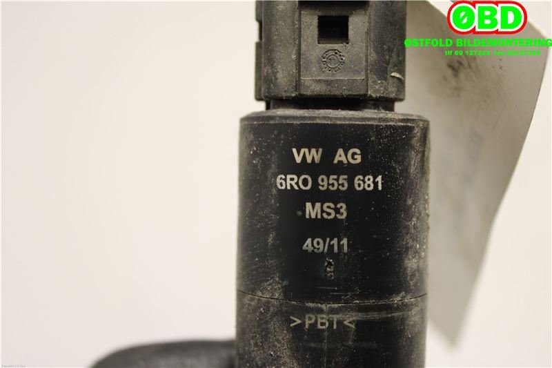 Spylerpumpe til Škoda Fabia 2010-2014 (Type II, Fase 2)  (SKODA|6R0 955 681||6R0955681)