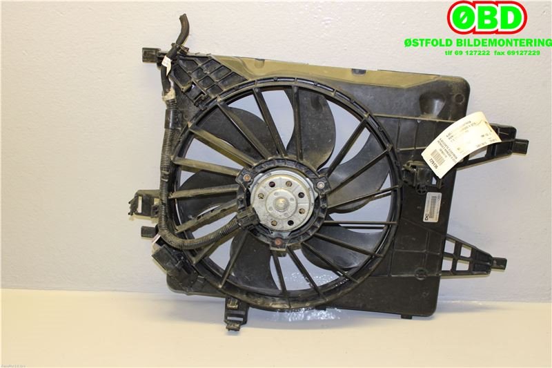 Kjølevifte til Renault Kangoo 2008-2021 (Type II) (RENAULT|7701071862|)