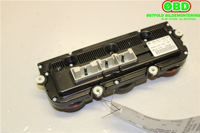 Varmeapparat betjening til VW Tiguan 2007-2011 (Type I, Fase 1) (VOLKSWAGEN|1K0 907 044 DE||1K0907044DE)