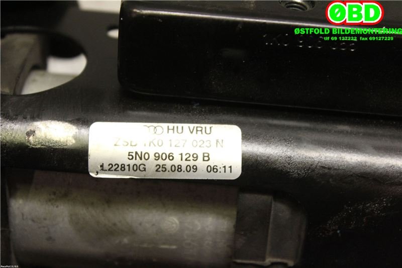 Dieselpumpe fødepumpe til Audi A3 2009-2012 (Type II, Fase 2)  (AUDI|5N0 906 129 B||5N0906129B)
