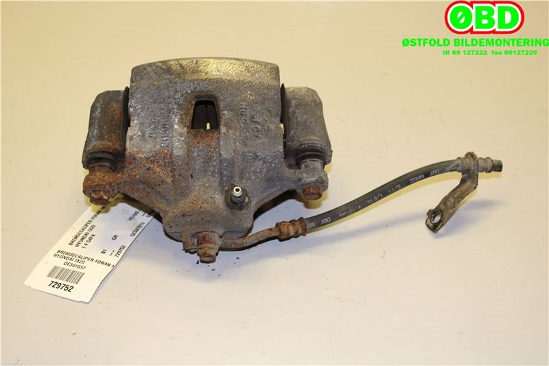 Bremsecaliper høyre foran til Hyundai Ix20 2010-2017  (HYUNDAI|581901KA00|)