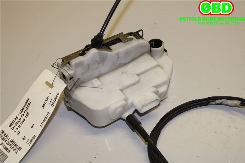 Låsekasse høyre foran til Citroën C3, Pluriel 2003-2010 (CITROEN|9136 P9|)