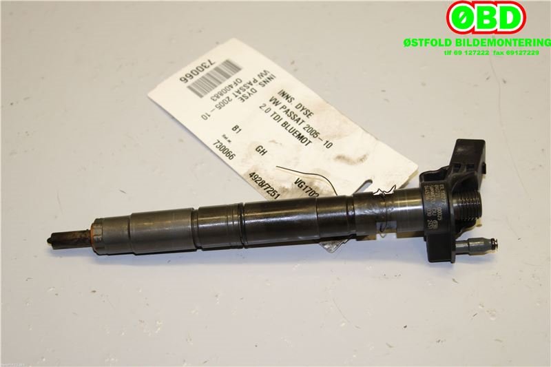 Dyse innsprøyting diesel til VW Passat 2005-2010 (B6) (B6) (VOLKSWAGEN|03L 130 277||03L130277)