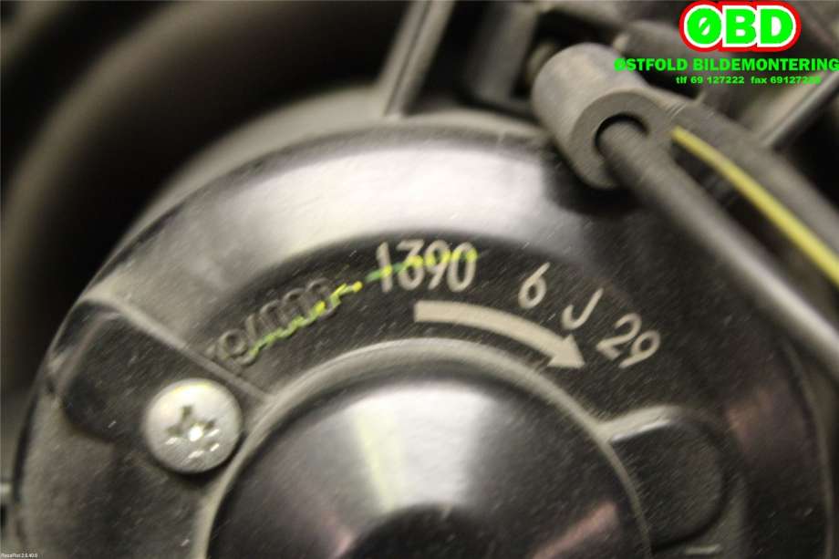 Varmeapparat motor til Toyota Prius 2004-2009 (Type II) (COMBI) (COMBI) (TOYOTA|8710347020|)