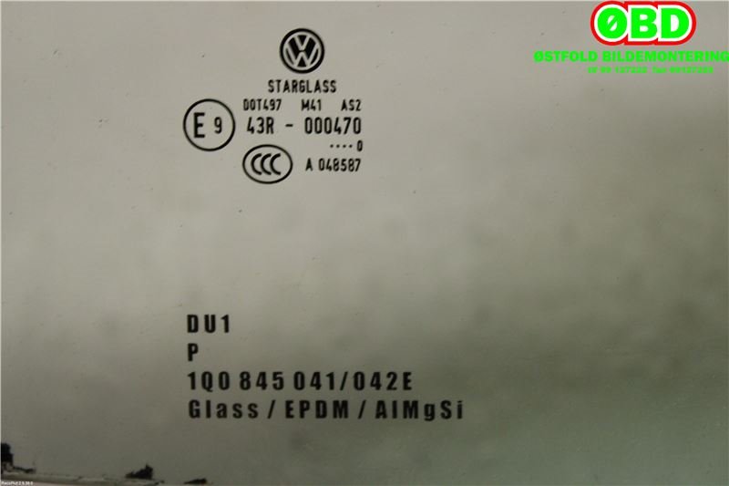 Diverse deler til VW EOS 2006-2013  (VOLKSWAGEN|1Q0 845 042 G|1Q0 845 042 H|)
