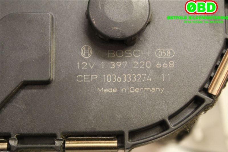 Viskermotor frontrute til Volvo V50 2007-2012 (Fase 2)  (VOLVO||1397220668)